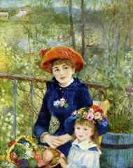 On the Terrace - Renoir