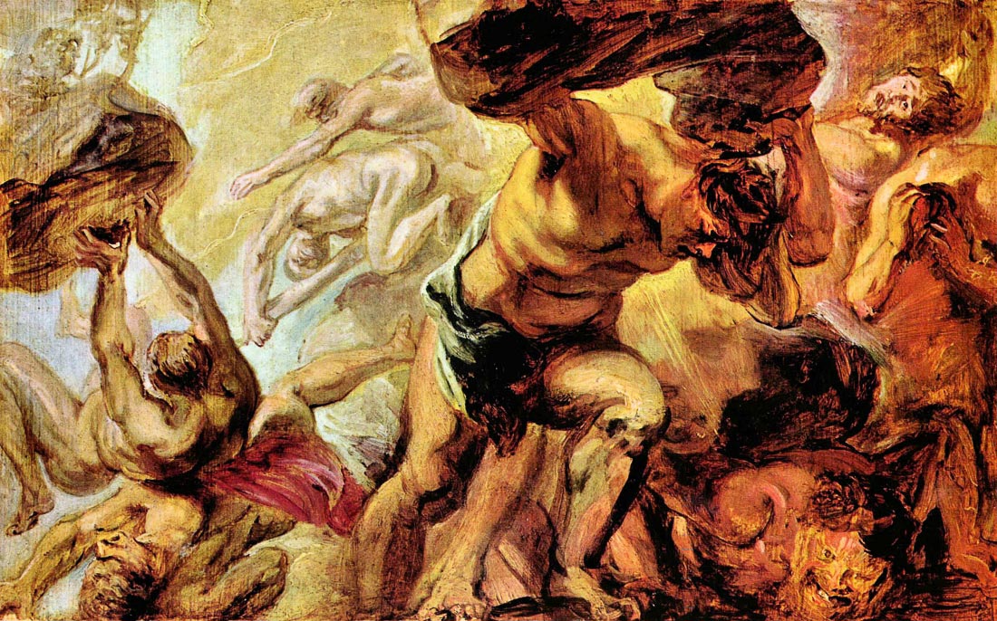 Overthrow of the Titans - Rubens