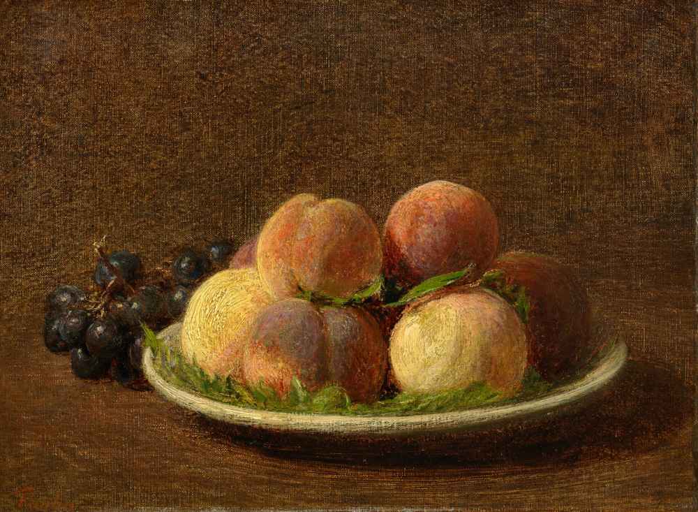Peaches and Grapes - Henri Fantin-Latour