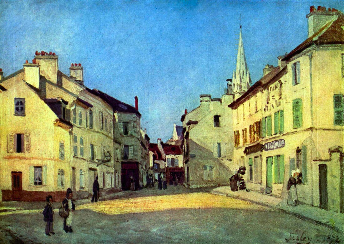 Place at Argenteuil - Sisley