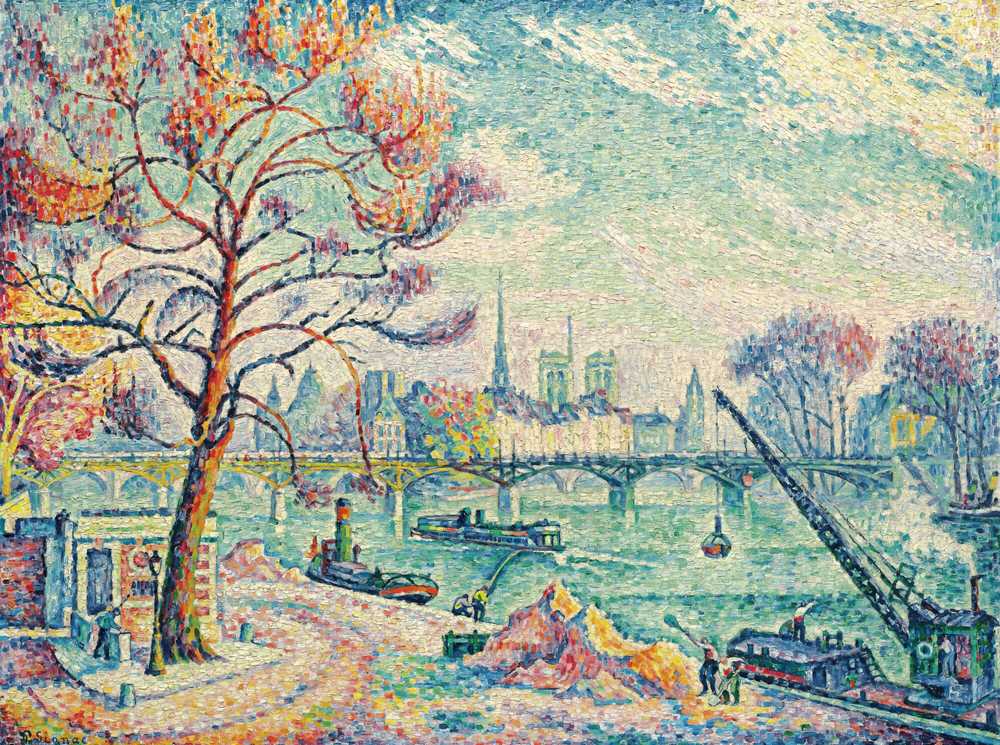 Pont Des Arts (Paris) (1925) - Paul Signac