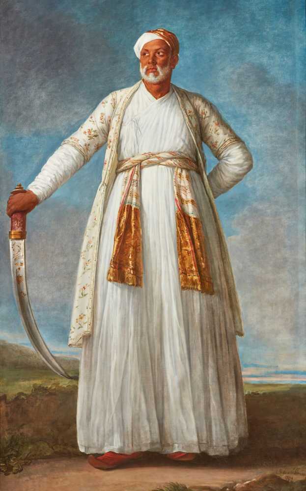 Portrait Of Muhammad Dervish Khan (1788) - Elisabeth-Louise Vigee Le Brun