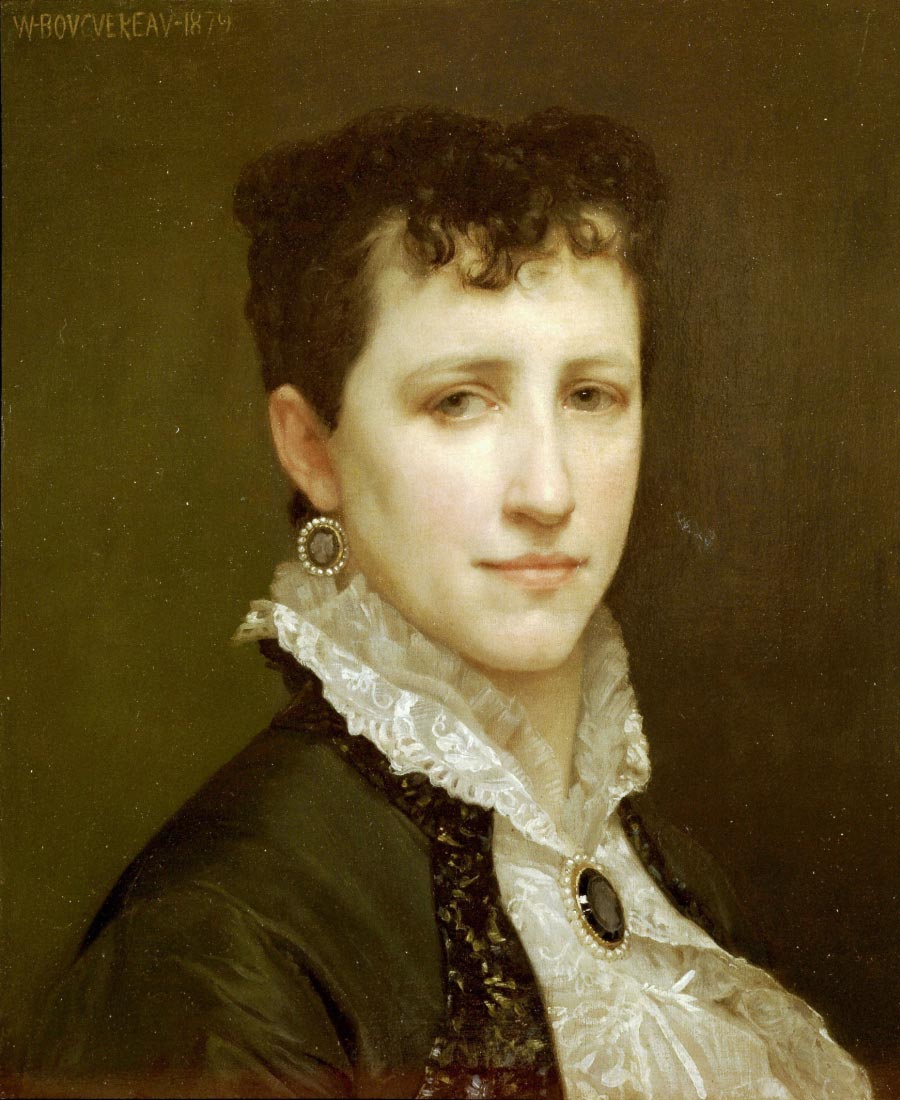 Portrait de Mademoiselle Elizabeth Gardner - Bouguereau
