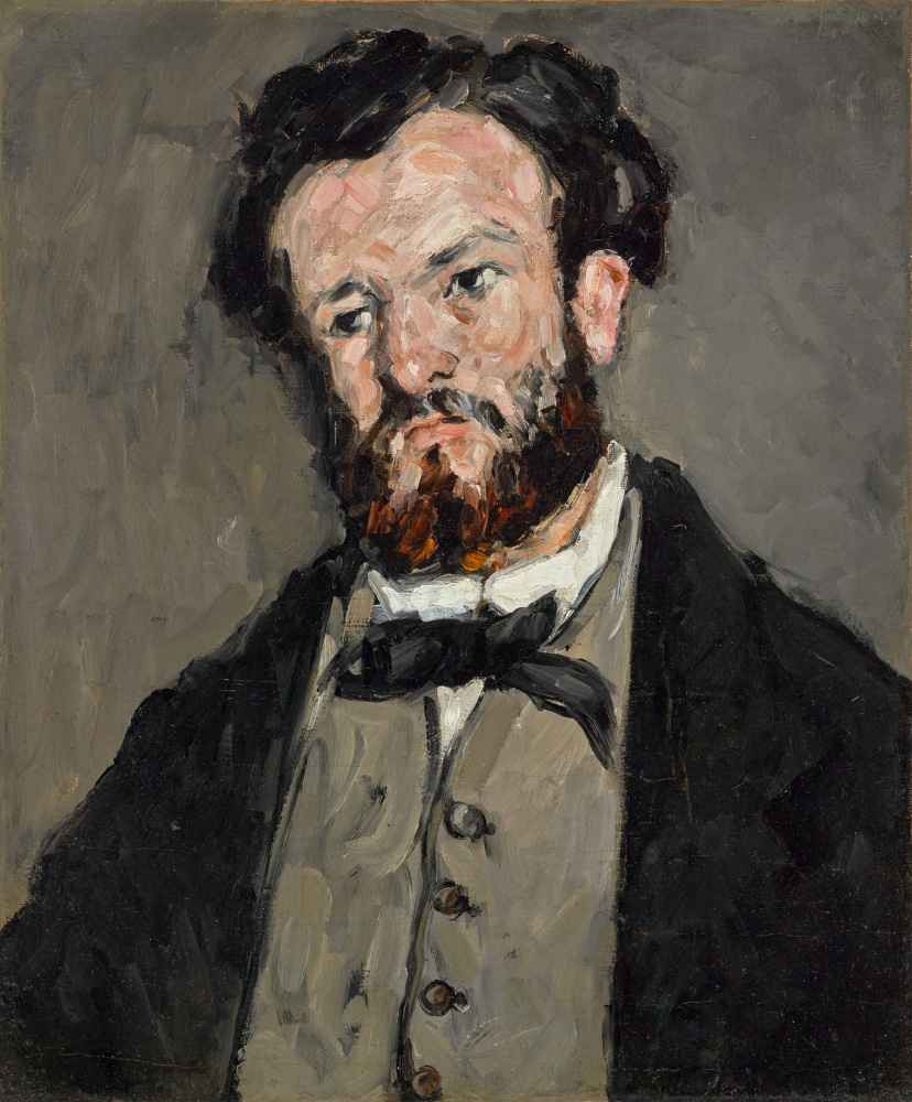 Portrait of Anthony Valabrègue - Paul Cezanne