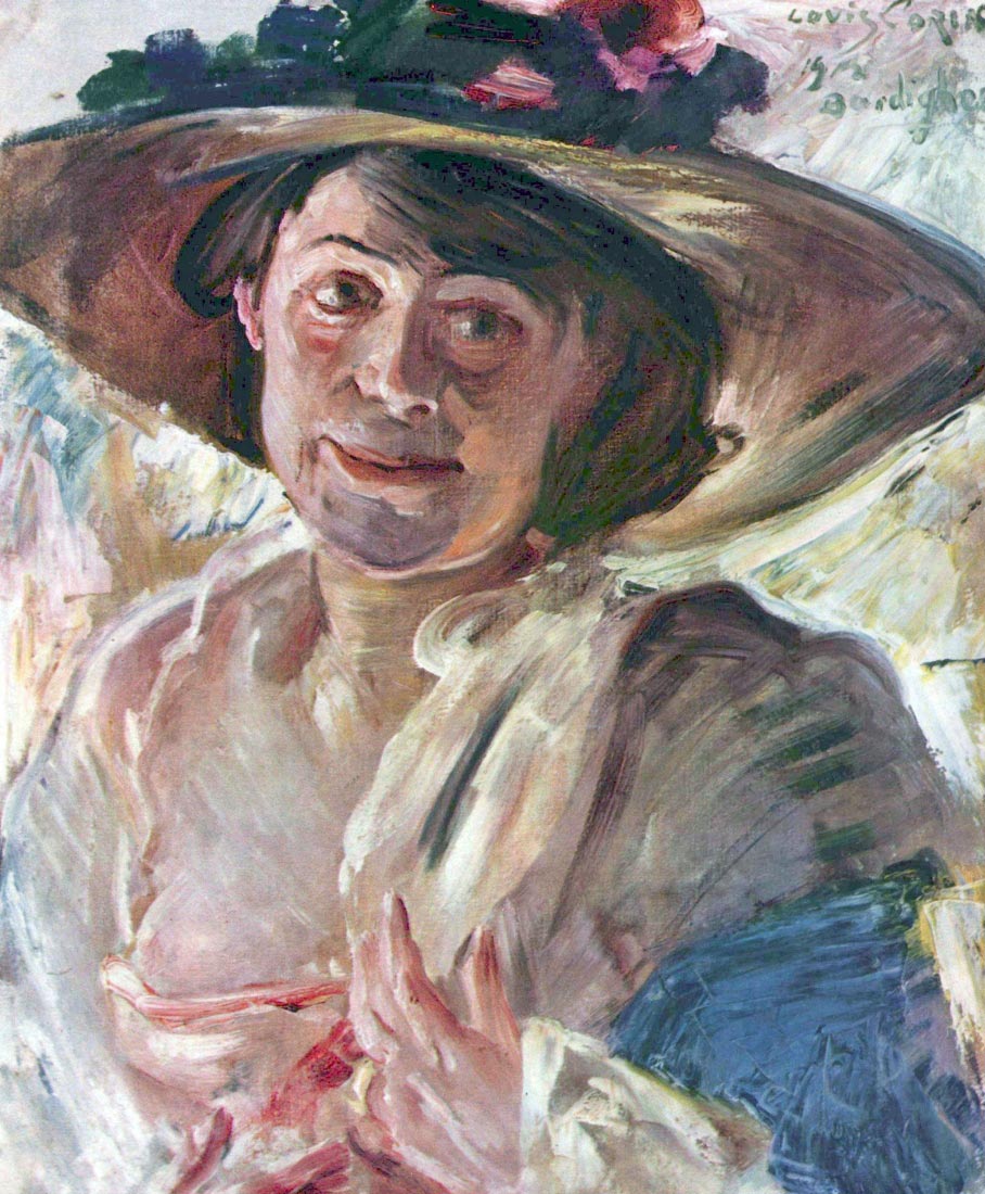 Portrait of Charlotte Berend-Corinth - Lovis Corinth