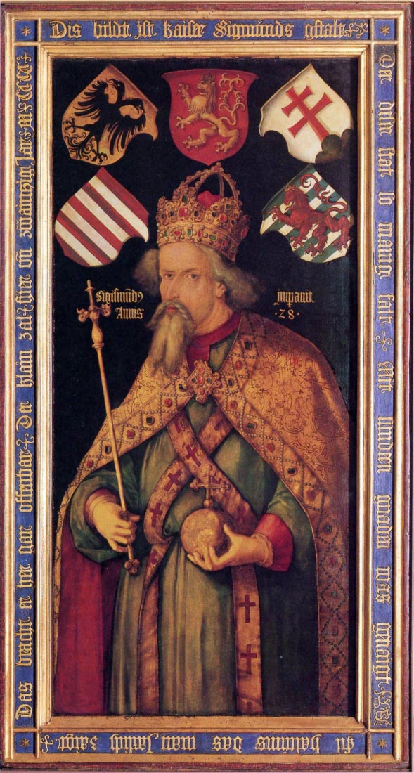 Portrait of Emperor Sigismund - Durer