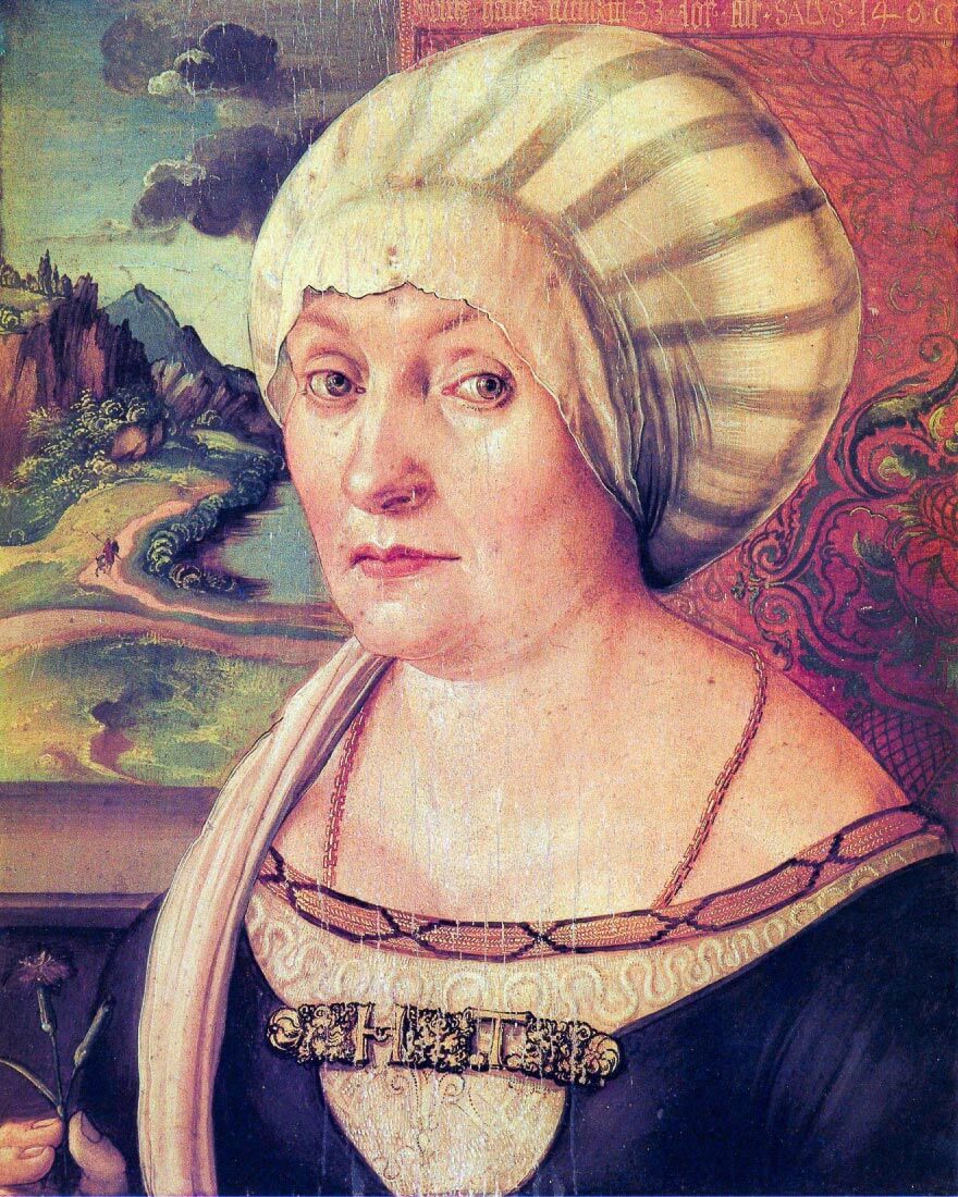 Portrait of Felicitas Tucher - Durer