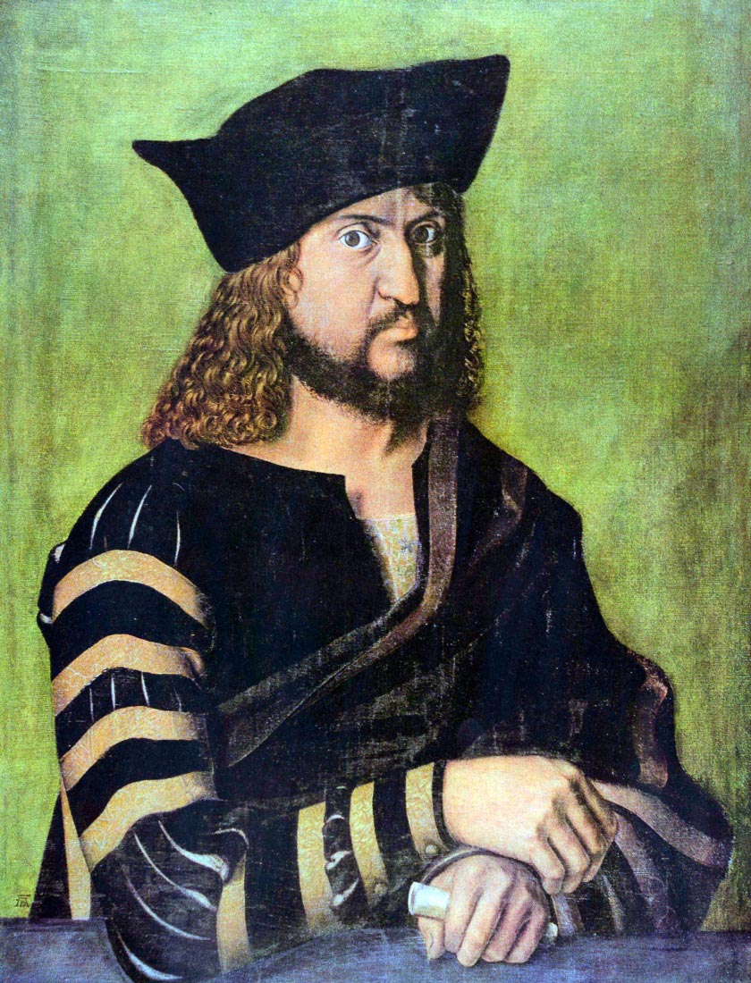 Portrait of Friedrich des Weisen - Durer