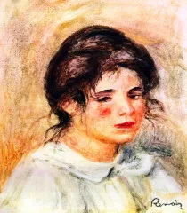 Portrait of Gabrielle - Renoir