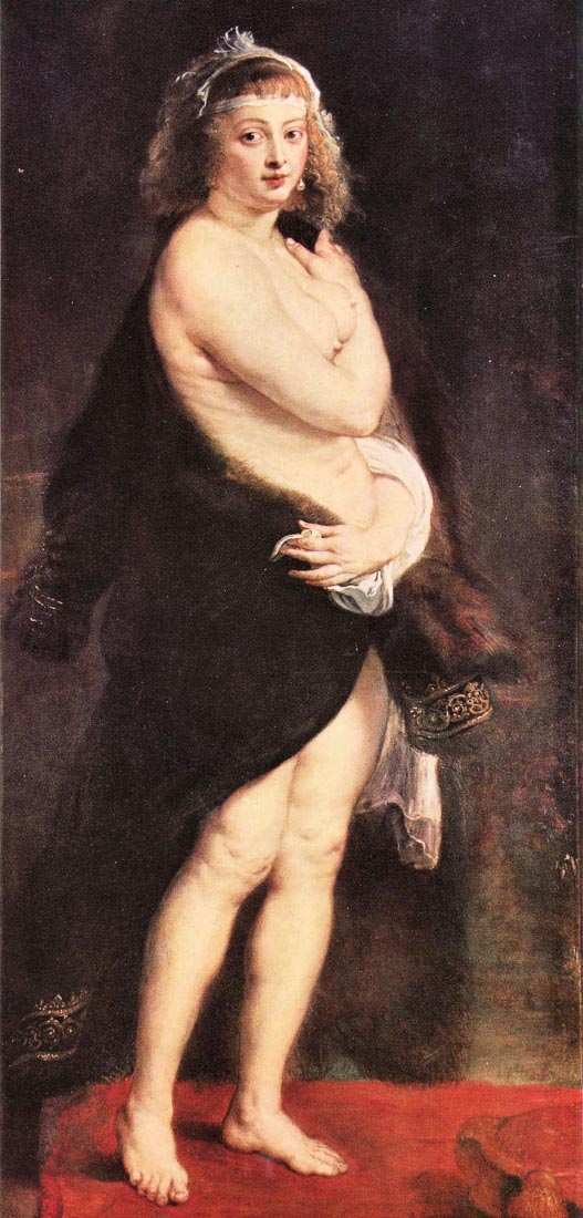 Portrait of Helene Fourment - Rubens