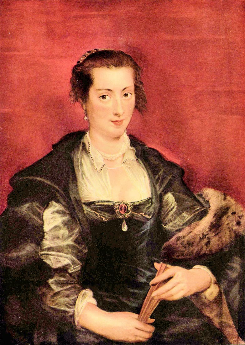 Portrait of Isabella Brant - Rubens
