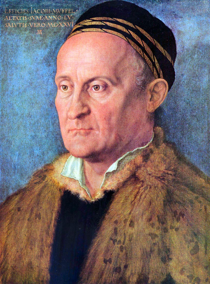 Portrait of Jacob Muffel - Durer
