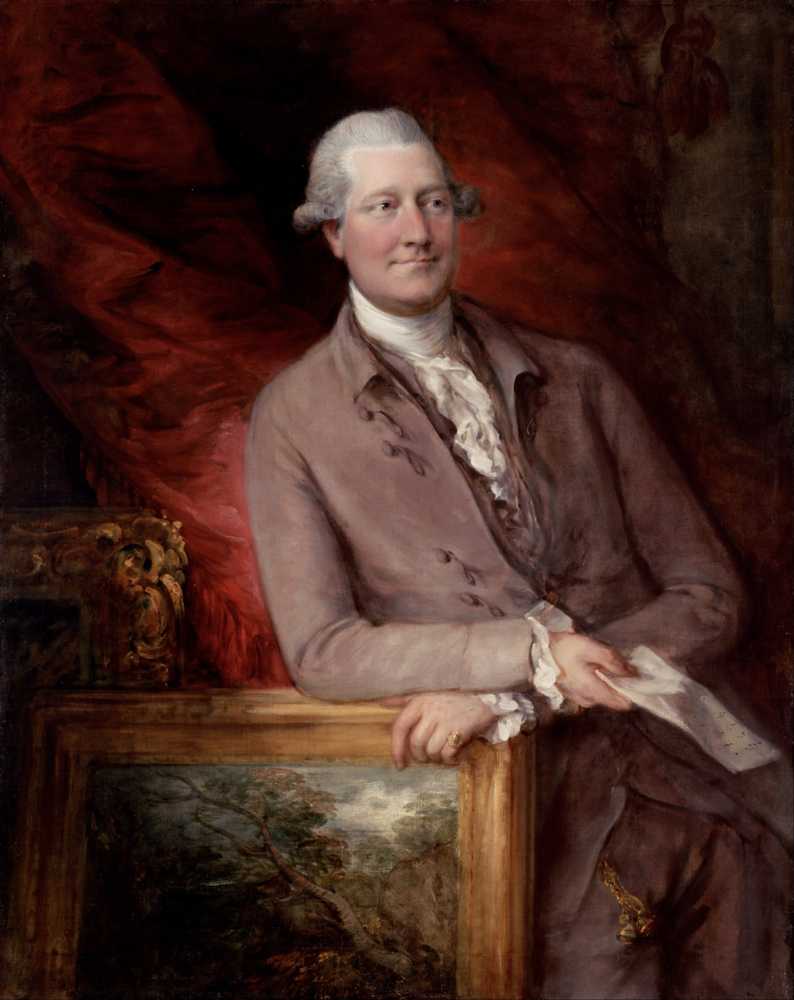 Portrait of James Christie (1730 – 1803) - Thomas Gainsborough