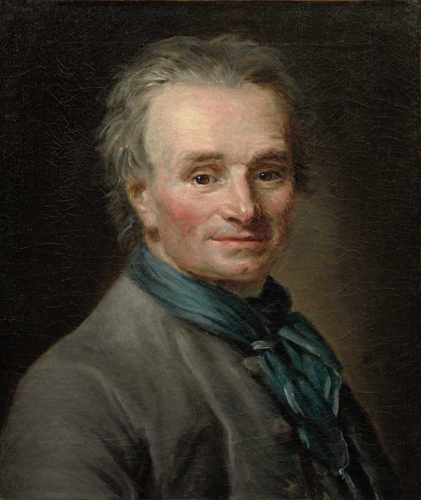 Portrait of Jean-Baptiste Lemoyne the Younger (1772) - Vigee Le Brun