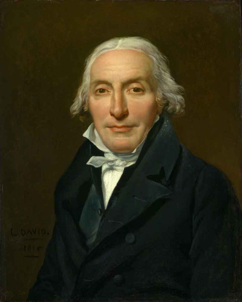 Portrait of Jean-Pierre Delahaye - Jacques-Louis David
