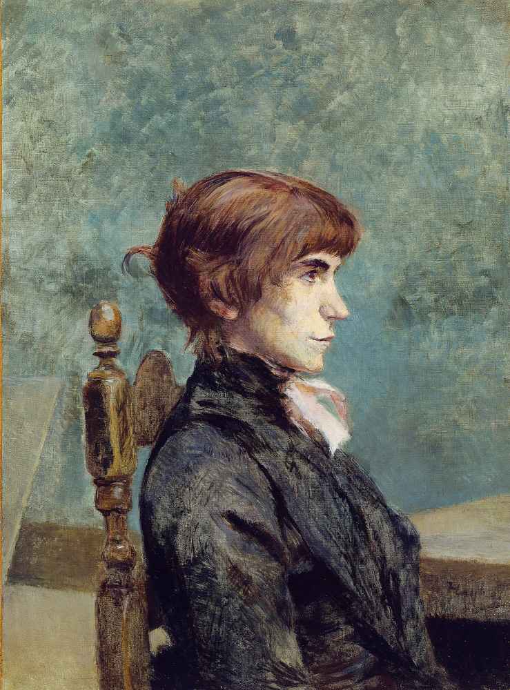 Portrait of Jeanne Wenz - Henri de Toulouse-Lautrec