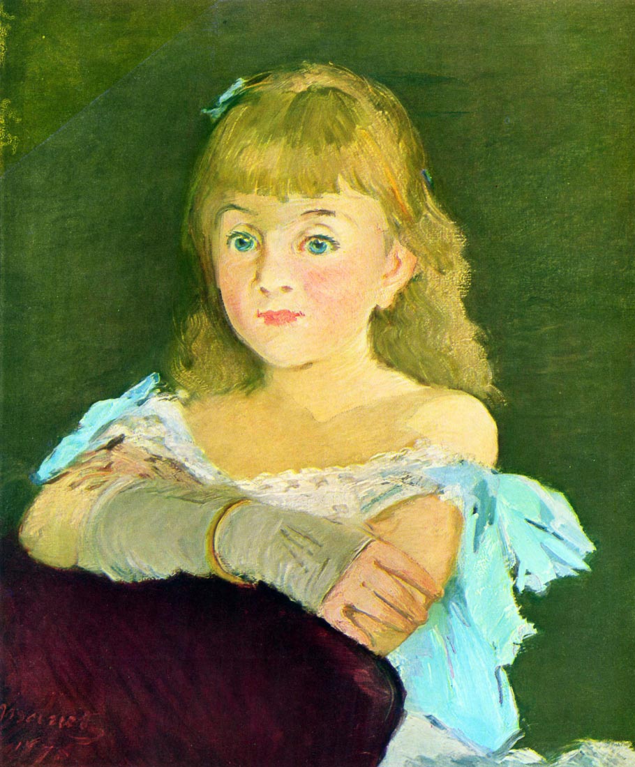 Portrait of Lina Campineanu - Manet