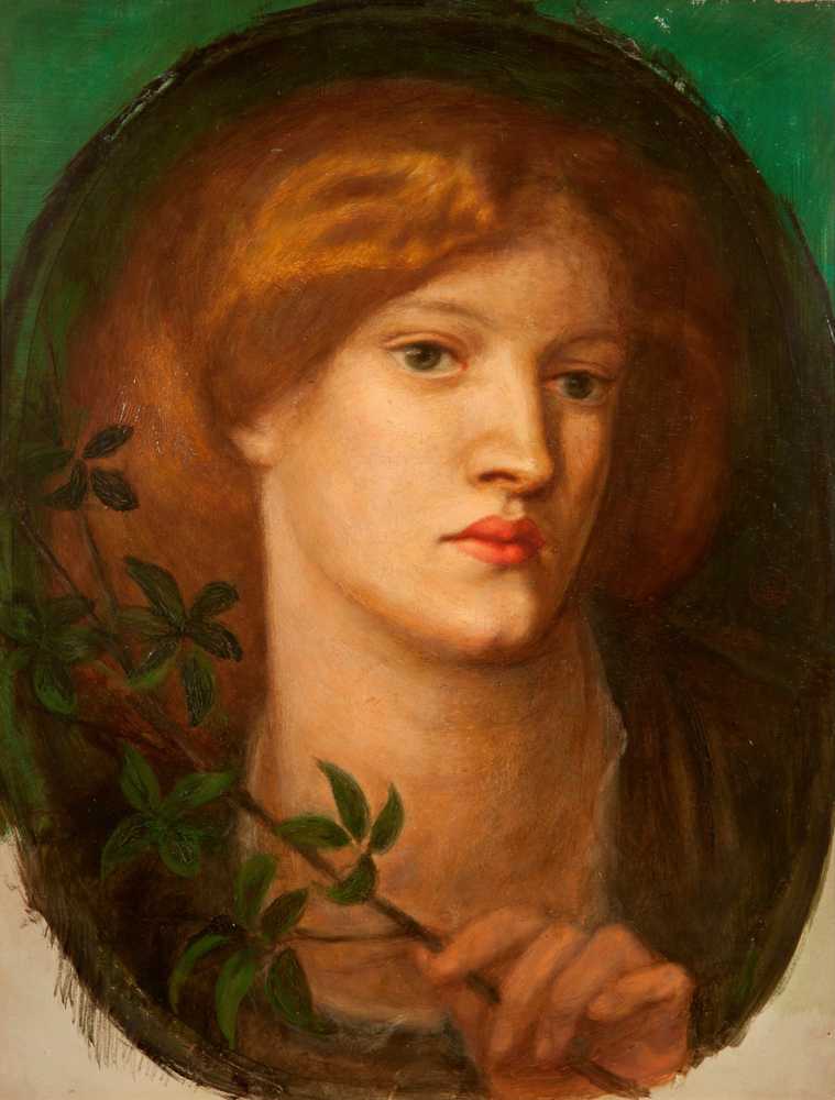 Portrait of Louisa Ruth Herbert - Dante Gabriel Rossetti