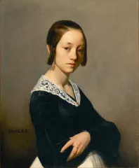 Portrait of Louise-Antoinette Feuardent - Jean Francois Millet