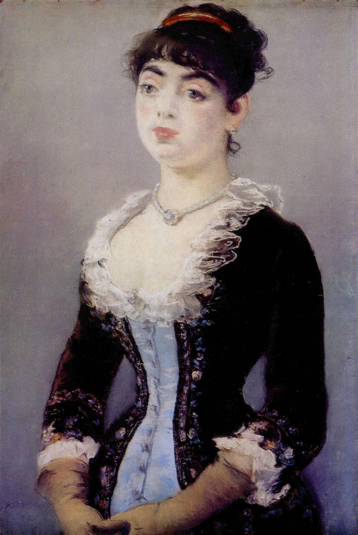 Portrait of Madame Michel-Levy - Manet