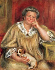 Portrait of Madame Renoir with Bob - Renoir
