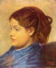 Portrait of Mademoiselle Dobigny - Degas