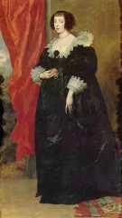 Portrait of Margaret von Lothringen - Van Dyck
