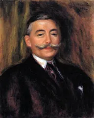 Portrait of Maurice Gangnat - Renoir