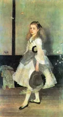 Portrait of Miss Alexander - James Abbot McNeill Whistler
