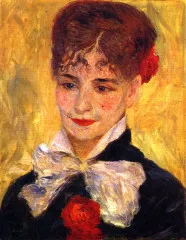 Portrait of Mme  Iscovesco - Renoir
