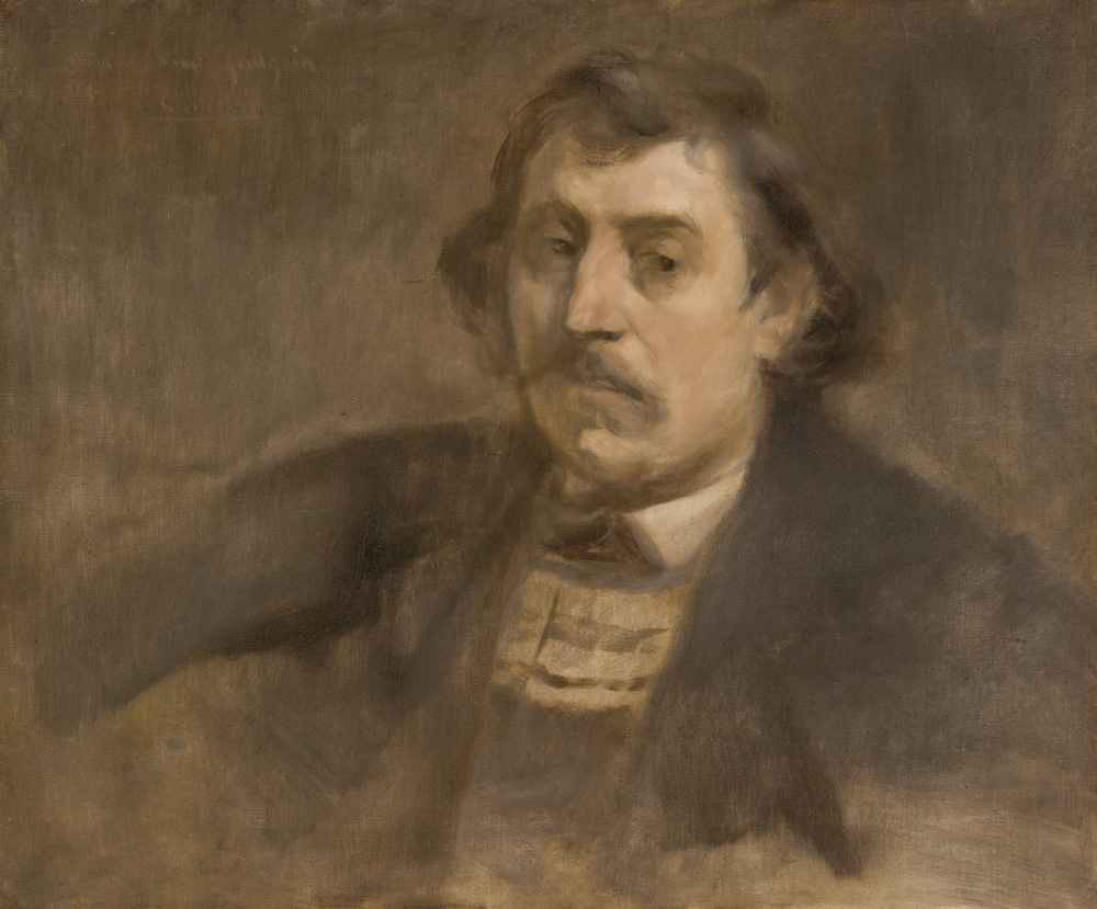 Portrait of Paul Gauguin - Eugene Carriere