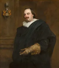 Portrait of Peeter Stevens - Antoon van Dyck