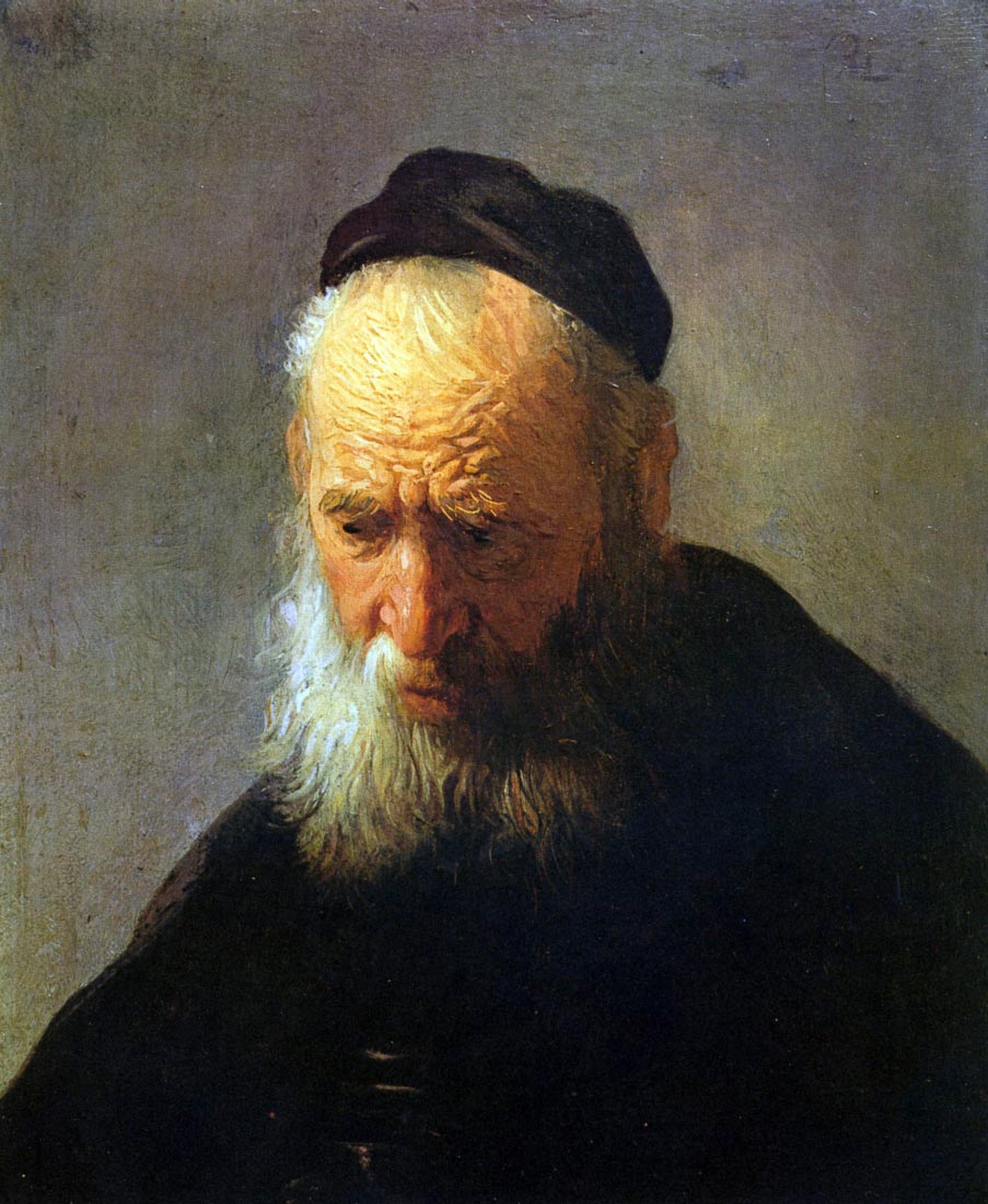 Portrait of Vaters - Rembrandt