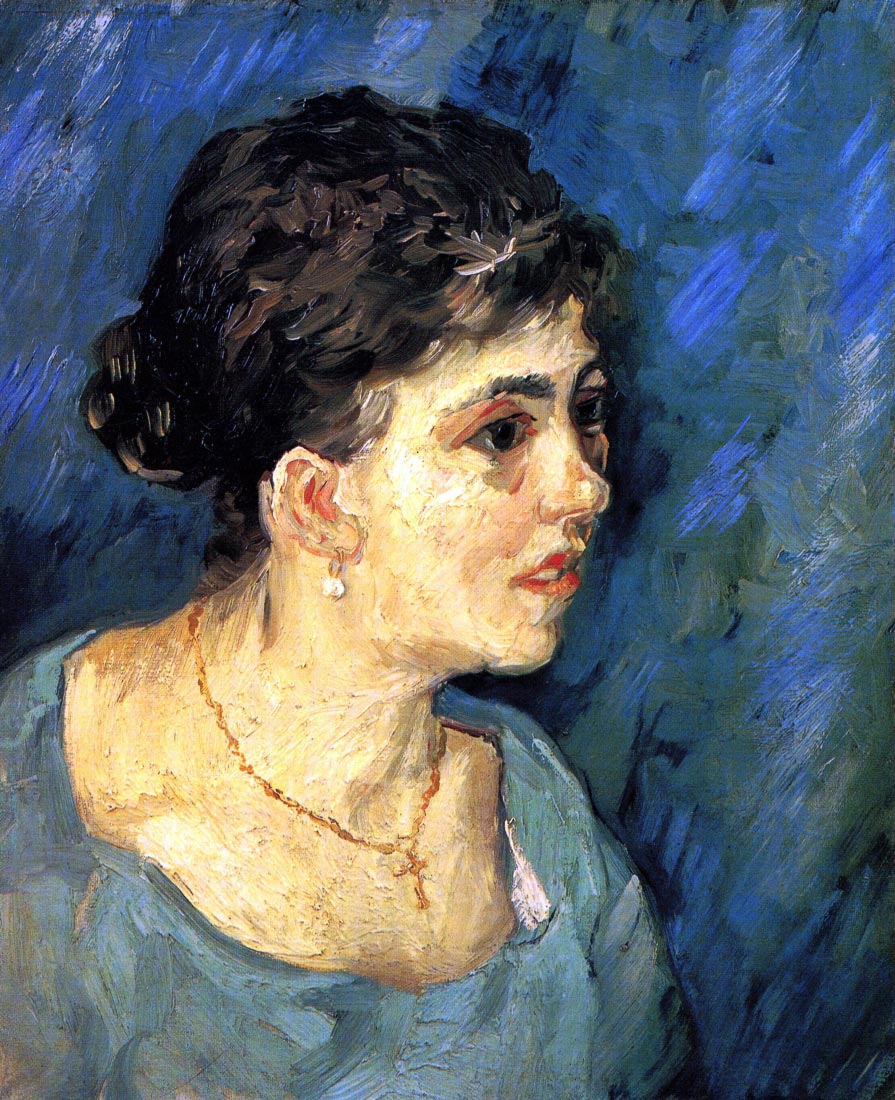 Portrait of Woman in Blue - Van Gogh