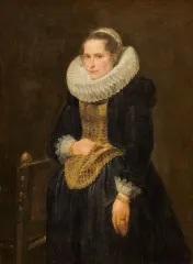 Portrait of a Flemish Lady - Antoon van Dyck