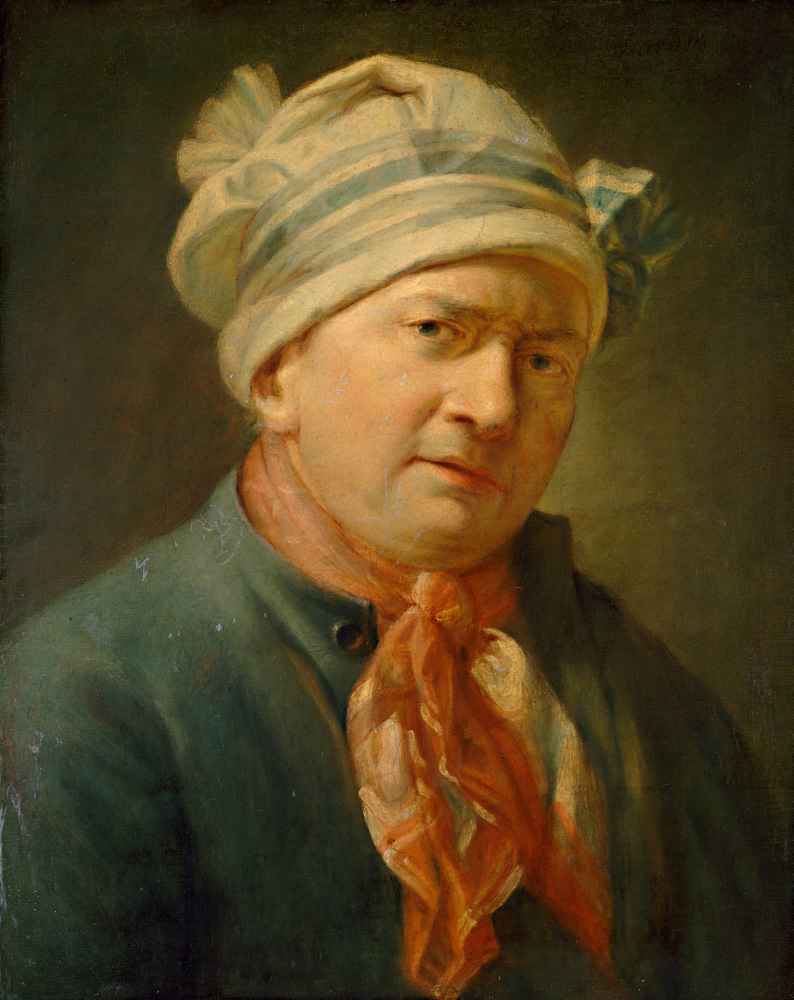 Portrait of a Man - Jean Baptiste Simeon Chardin 