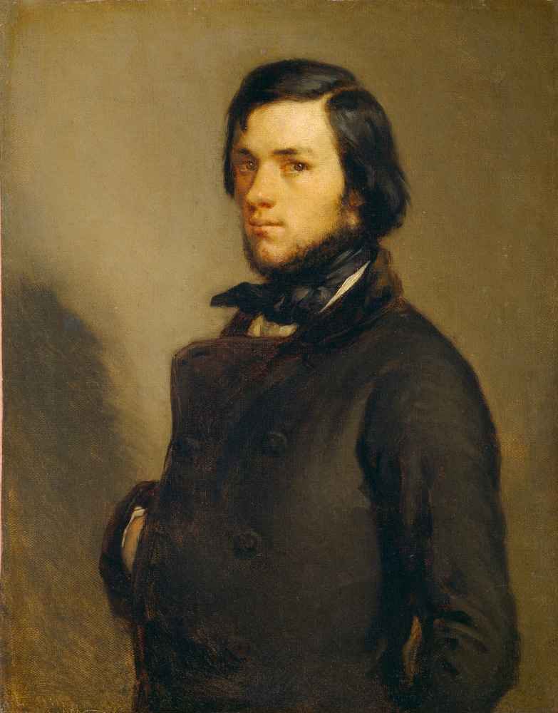 Portrait of a Man - Jean Francois Millet