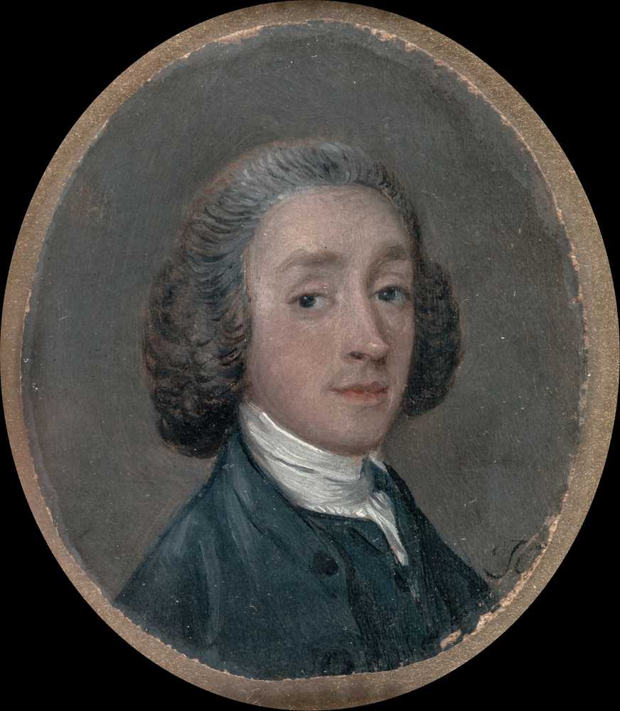 Portrait of a Young Man with Powdered Hair - Thomas Gainsborough
