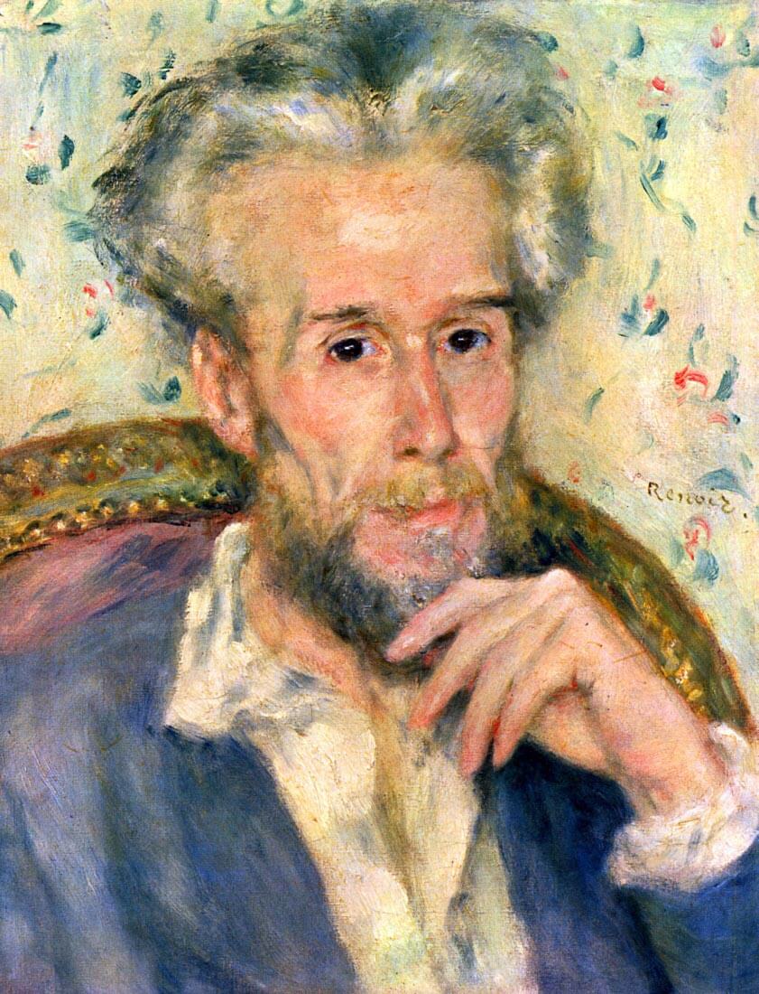 Portrait of a man - Renoir