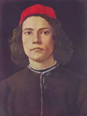 Portrait of a young man - Botticelli