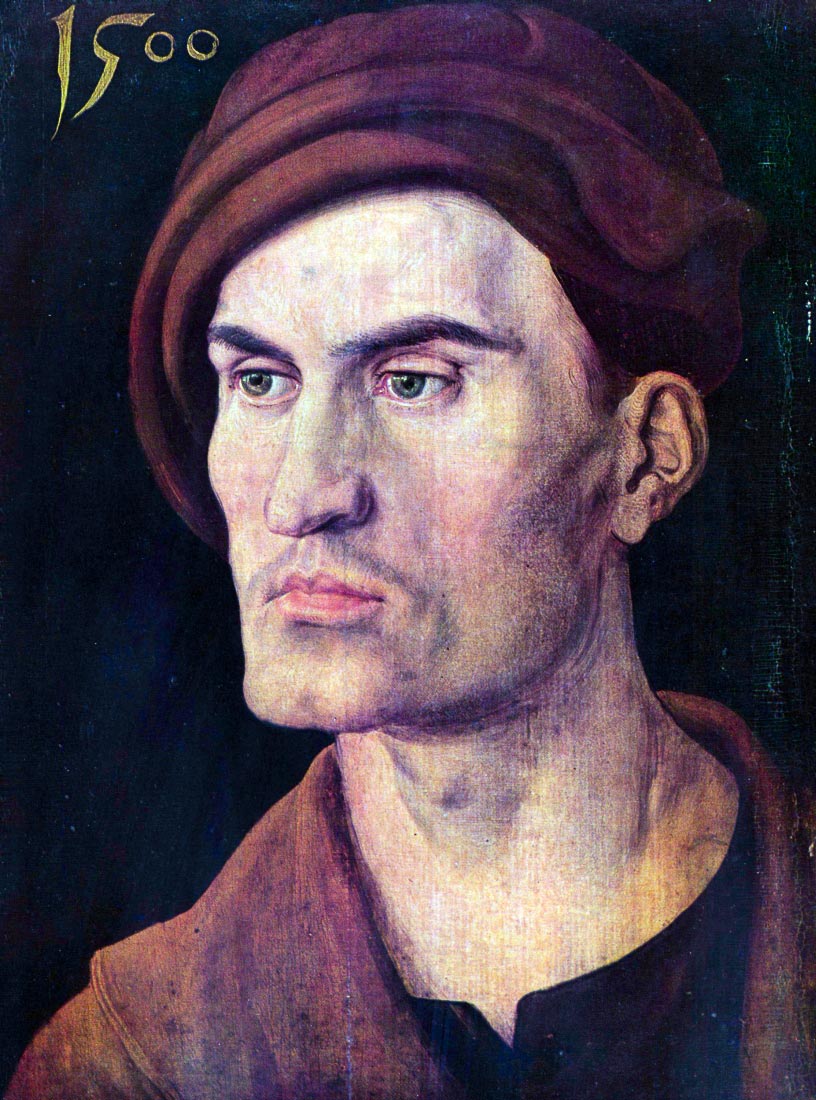 Portrait of a young man - Durer