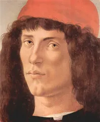 Portrait of a young man with red hat - Botticelli