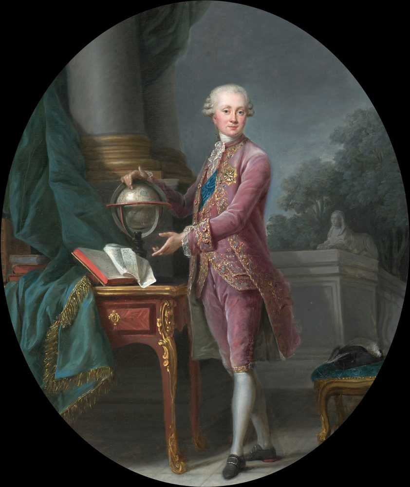 Portrait of the Prince of Nassau (1776) - Elisabeth-Louise Vigee Le Brun