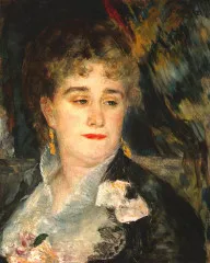 Portraits of Mme Charpentier - Renoir