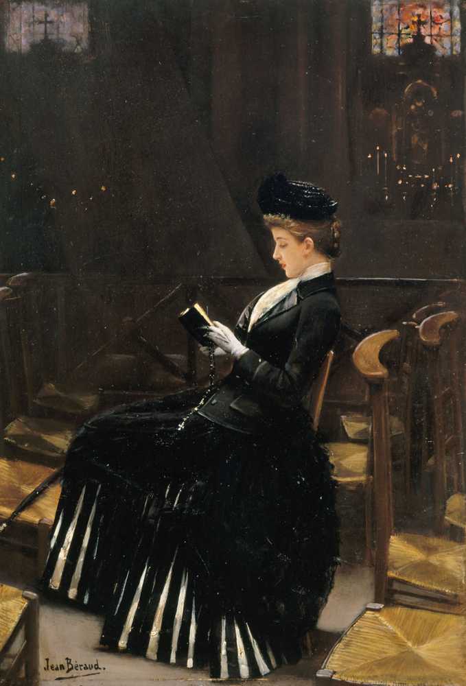 Praying Woman (1885) - Jean Beraud