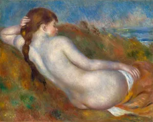 Reclining Nude - Auguste Renoir