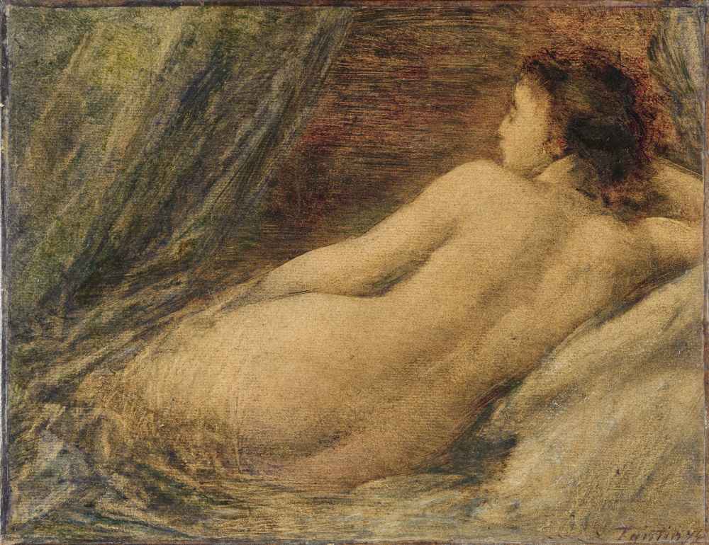 Reclining Nude - Henri Fantin-Latour