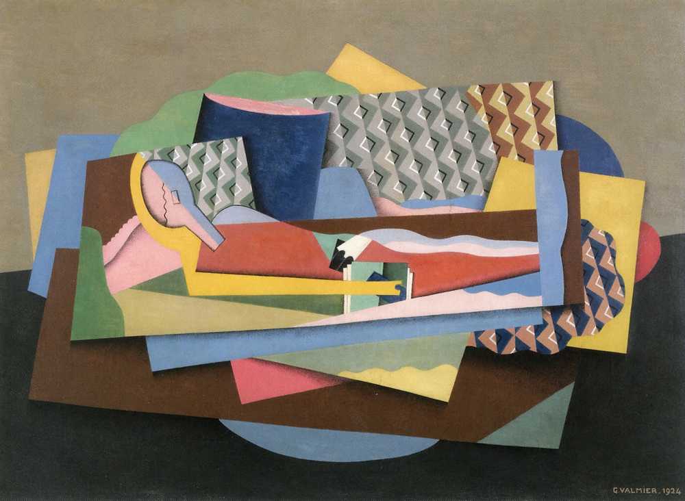Reclining woman (1924) - Georges Valmier