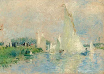 Regatta at Argenteuil - Auguste Renoir