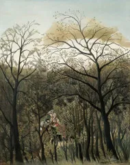 Rendezvous in the Forest - Henri Rousseau